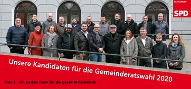 Kandidatinnen und Kandidaten zur Wahl des Marktgemeinderates Eichendorf